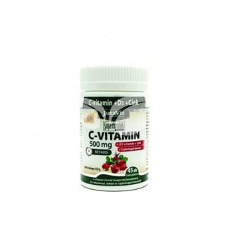 JutaVit C-Vitamin+D3 500mg csipkebogyó kivonattal tabletta