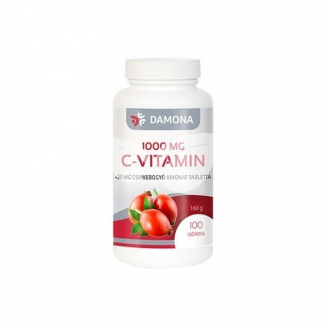 Damona C-Vitamin+Csipkeb. Tabl. 100 Db