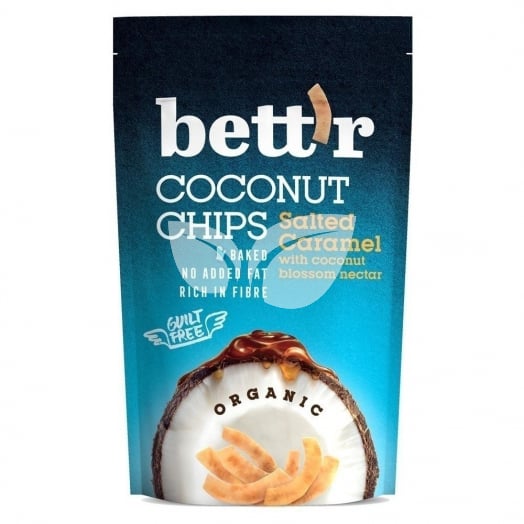 Bett'R Bio Kókusz Chips Sós-Karamell