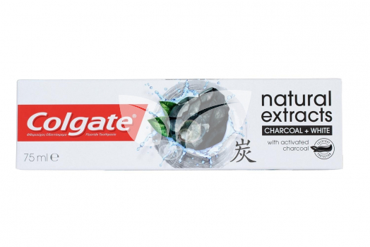 Colgate Fogkrém Natural Extracts Charcoal 75 ml