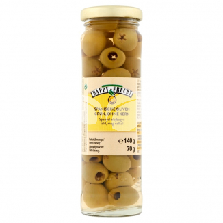Happy Frucht spanyol olajbogyó zöld mag nélkül 140 g