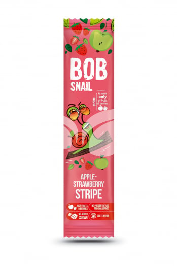 Bob Snail gyümölcstekercs alma-eper 14 g