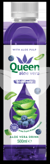 Queen aloe vera üdítőital áfonya 500 ml