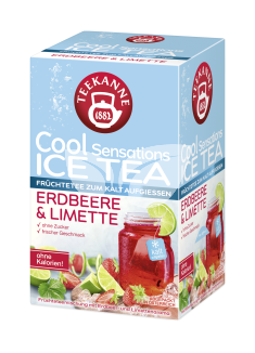 Teekanne cool sensations eper lime ízű gyümölcs ice tea 45 g
